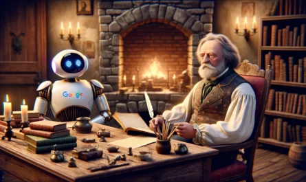 Robot Google et Victor Hugo; Technique et talent pour le rédacteur web SEO